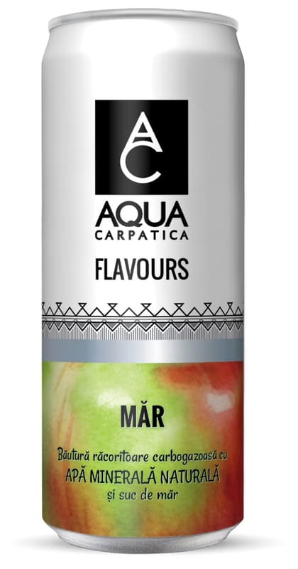 Aqua Carpatica Bautura racoritoare carbogazoasa cu apa minerala si suc de mar doza