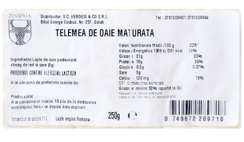 Zimbria Telemea maturata Gica Roata