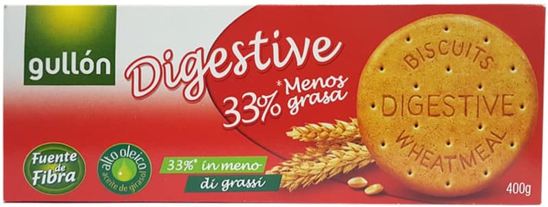 Gullon Digestive biscuits 33% reduced fat