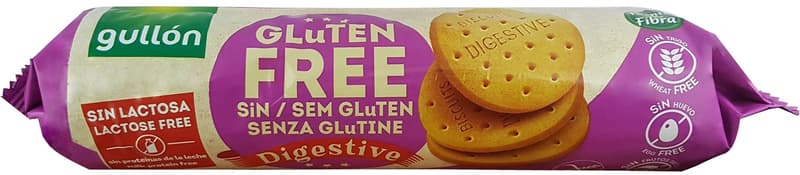 Gullon Gluten-free and lactose-free digestive biscuits