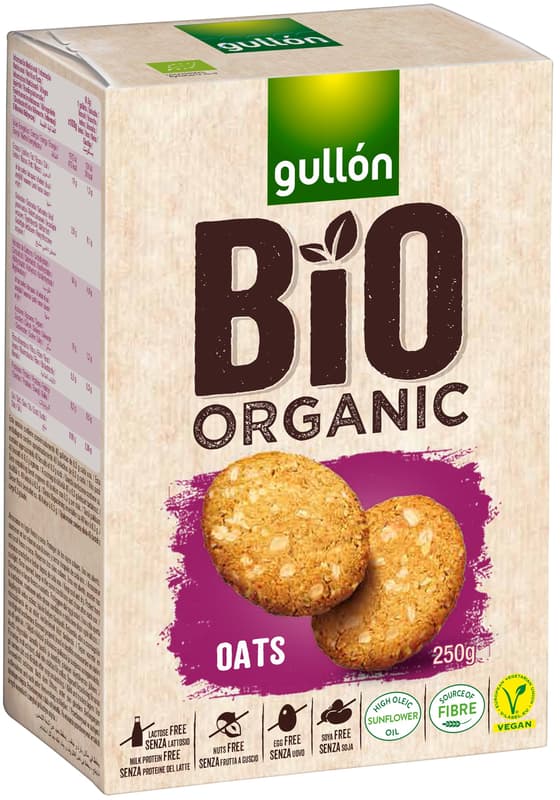 Gullon ECO Oat biscuits without lactose, without egg