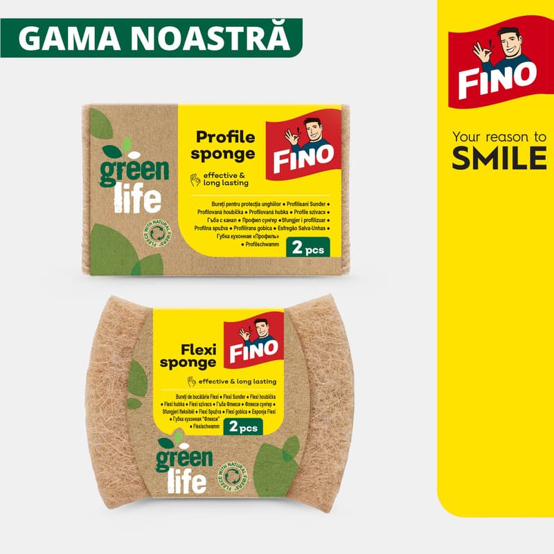 Fino Green Life Bureti cu protectie unghii