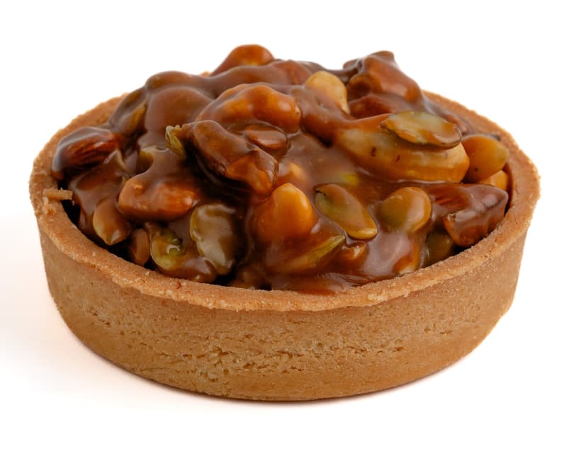 Mara Mura Tart with salted caramel and walnuts