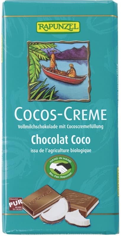 Rapunzel ECO Chocolate with coconut cream