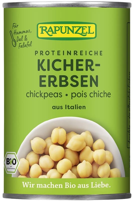 Rapunzel ECO Canned chickpeas