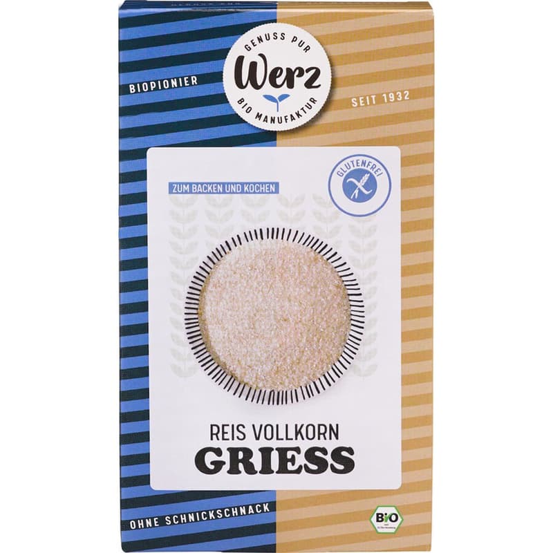 Werz ECO Gris de orez integral fara gluten