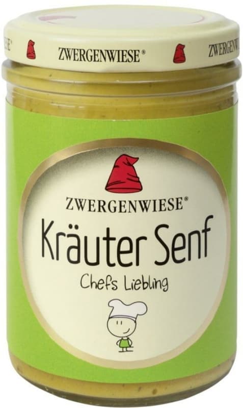 Zwergenwiese ECO Mustard with Provence herbs without gluten