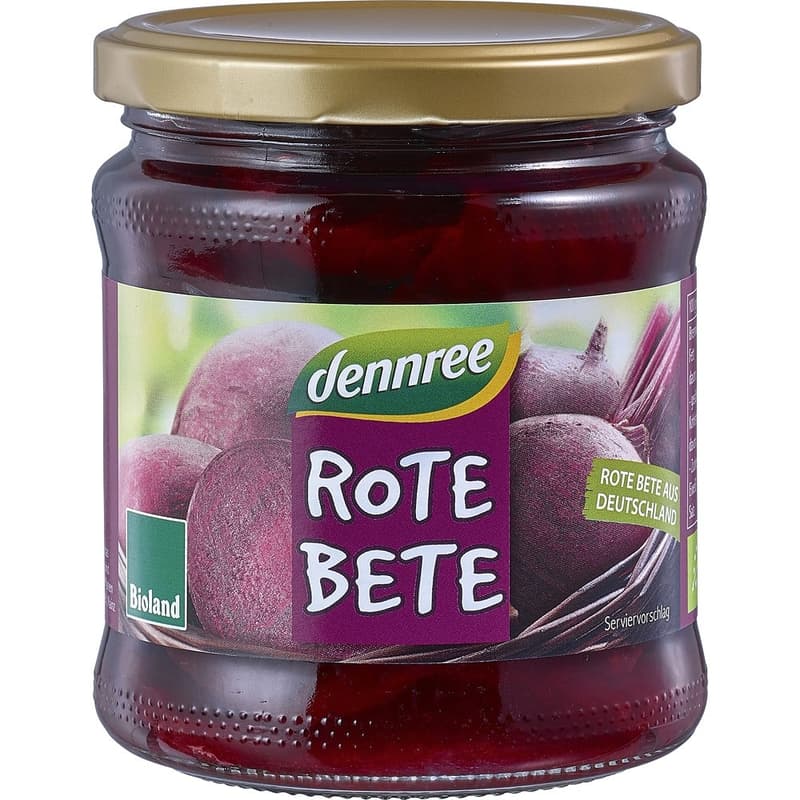 Dennree ECO Sliced beetroot
