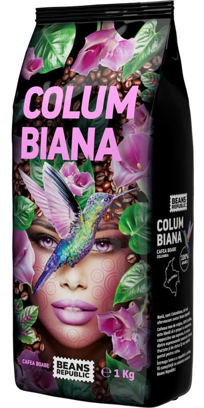Beans Republic Cafea boabe Columbiana 100% Arabica 