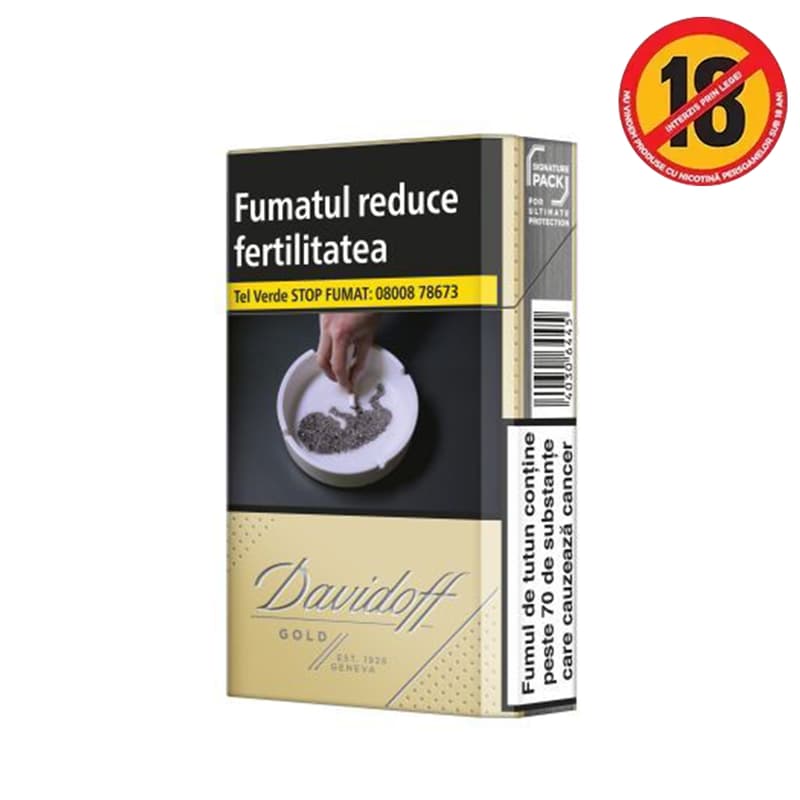 Davidoff Gold Cigarettes