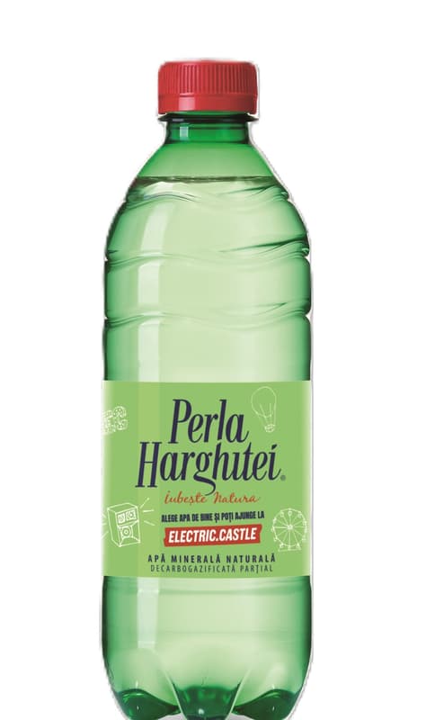 Perla Harghitei Natural carbonated mineral water with low CO2 content