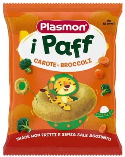 Plasmon Pufuleti cu morcov si brocoli, 12 luni