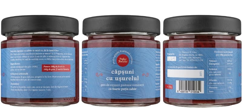 Pofta Focului Strawberries with ease