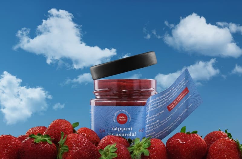 Pofta Focului Strawberries with ease