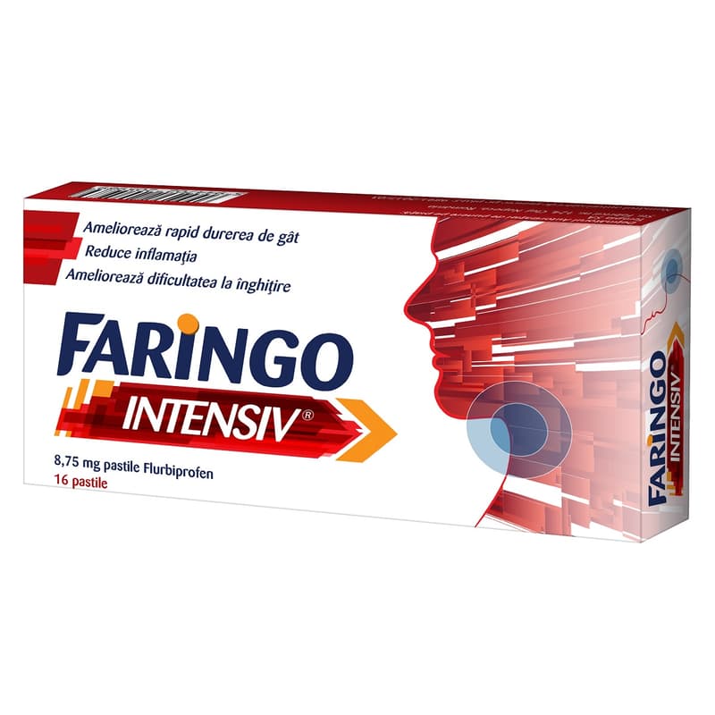 FARINGO INTENSIV 8.75MG X 16 PASTILE