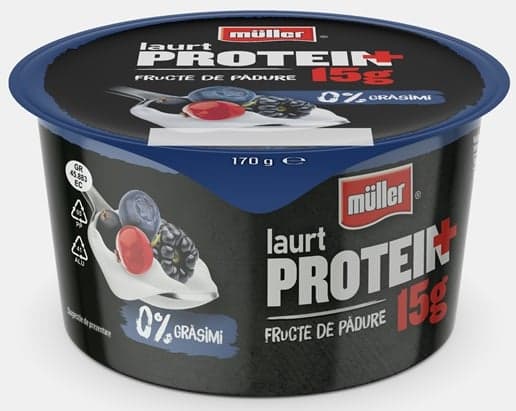 Muller Yogurt Protein+ with berries