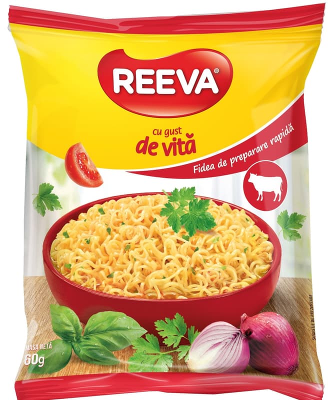 Reeva Fast noodles with beef taste