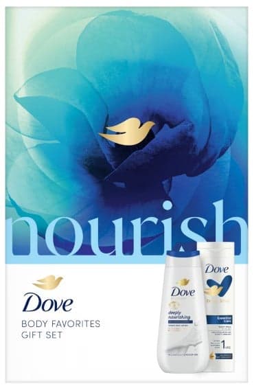 Dove Nourishing Shower Gel + Body Lotion Gift Set