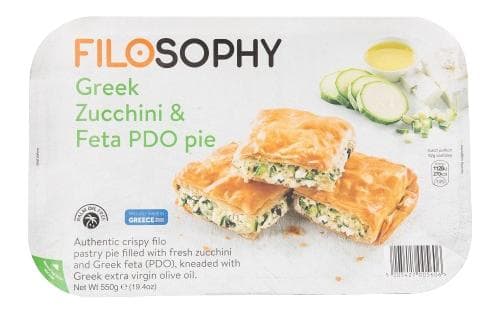 Filosophy Zucchini and feta pie p.d.o.