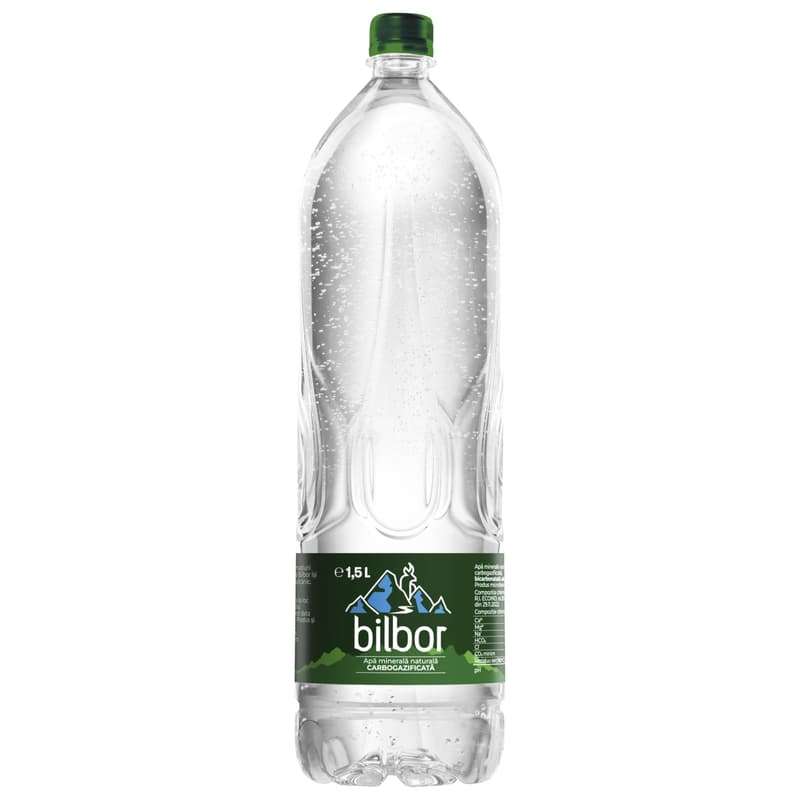 Bilbor carbonated natural mineral water