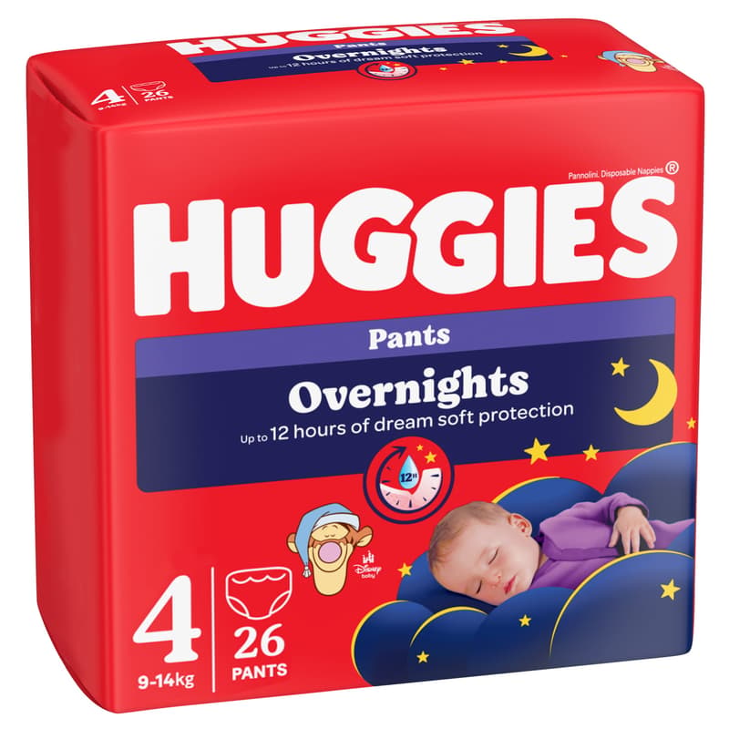 Huggies Pants Overnights nr. 4.9-14 kg