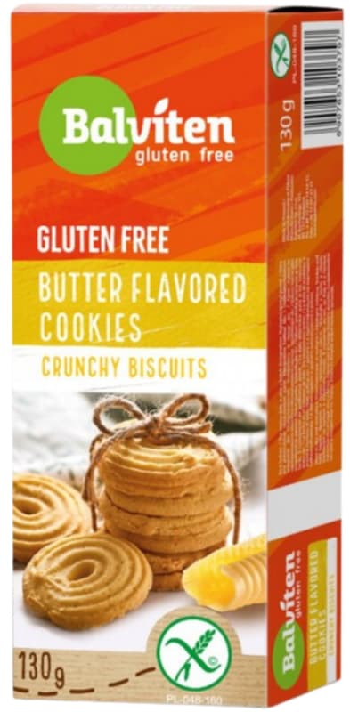 Balviten Biscuits with gluten-free butter flavor