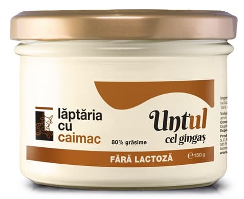 Laptaria cu caimac Smooth butter 80% fat