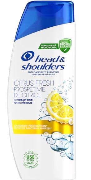 Head&Shoulders Citrus Fresh Anti-Dandruff Shampoo for Oily Hair