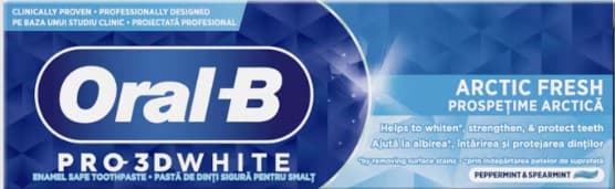 Oral-B Pro 3D White Arctic Fresh Toothpaste