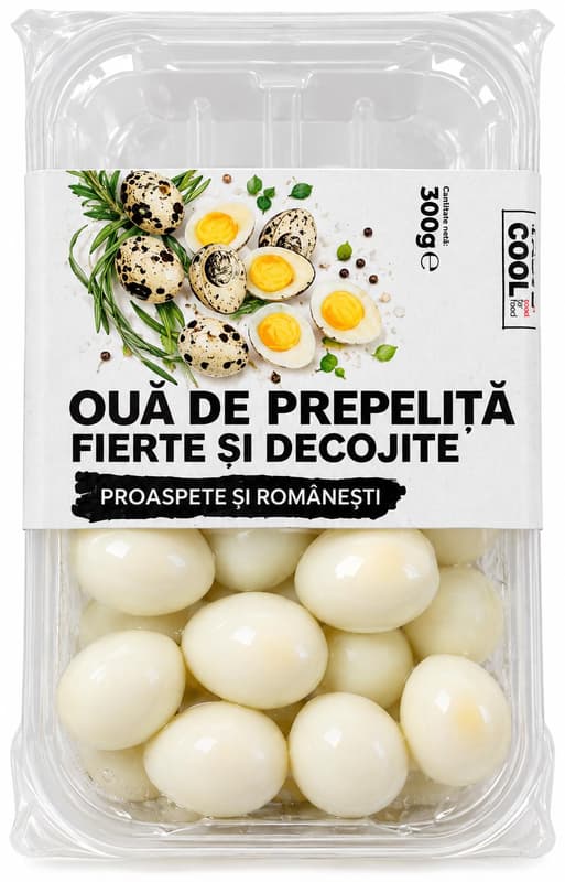 Keys Cool Boiled and peeled quail eggs