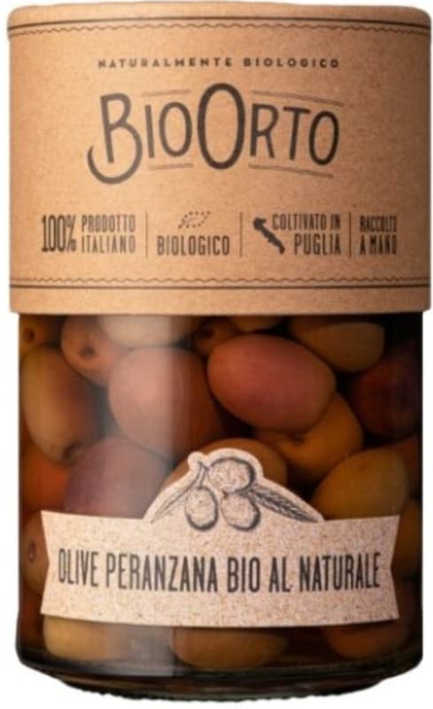 BioOrto ECO Peranzana olives in brine