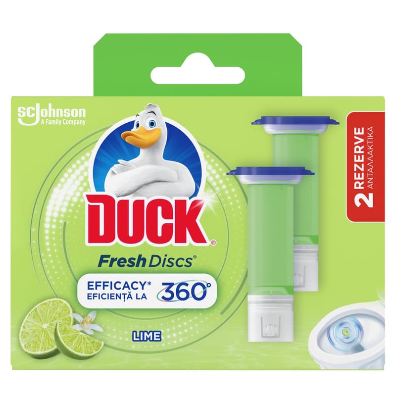 Duck Fresh Discs Lime Twin Refill