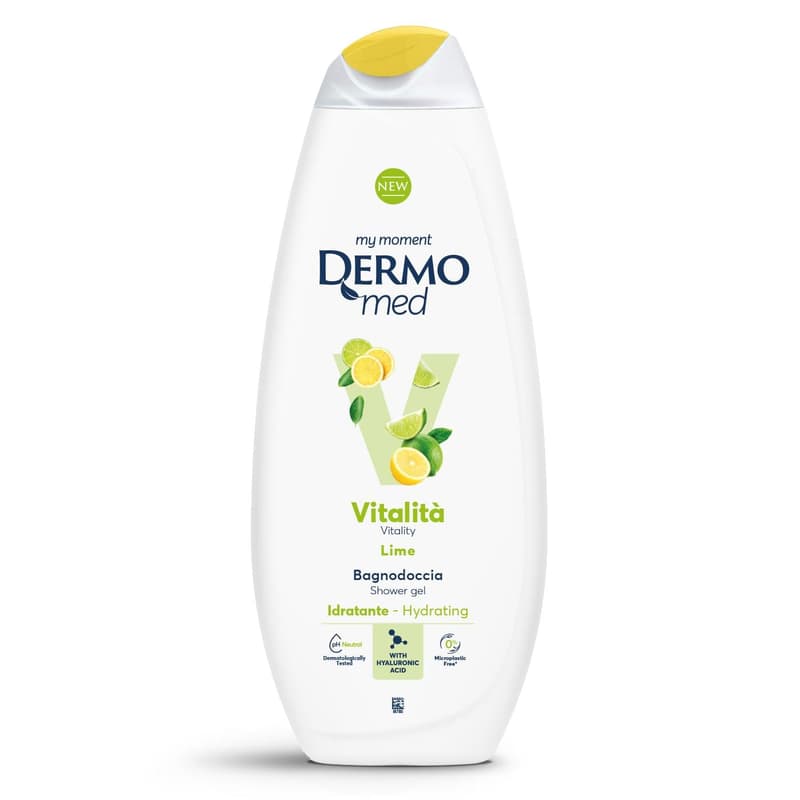 Dermomed Vitalita Lime Scented Shower Gel