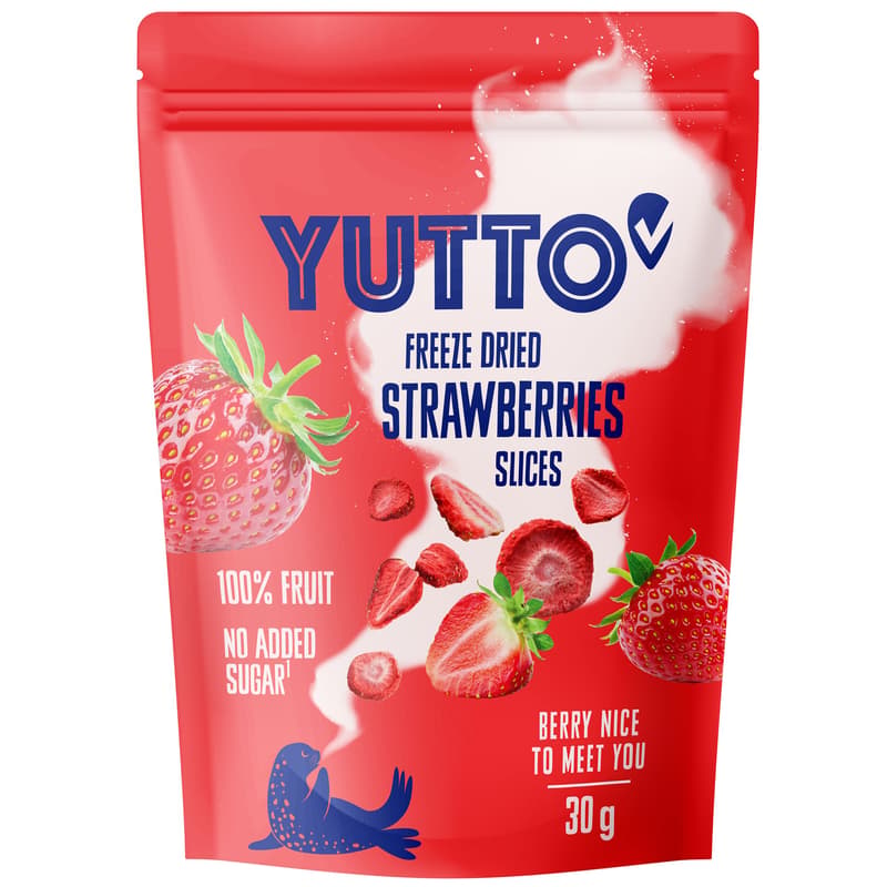 Yutto Capsune liofilizate