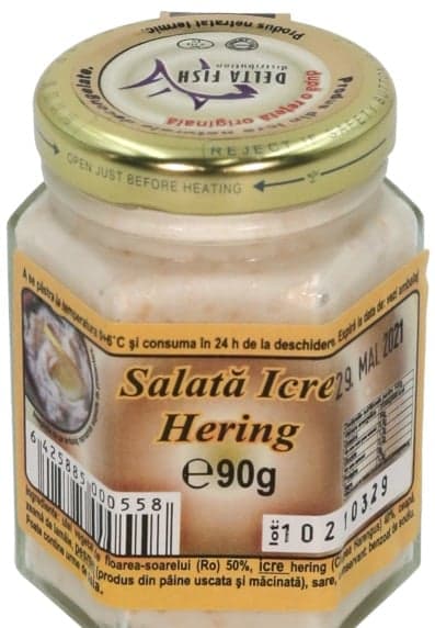 Herring roe salad 
