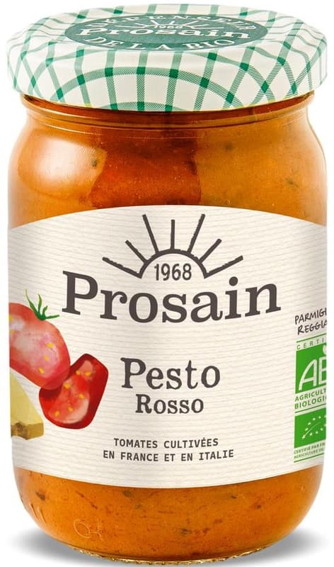 Prosain ECO Authentic Pesto with dried tomatoes and Parmesan