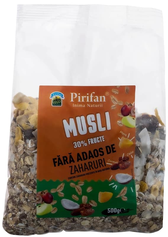 Pirifan Musli fara zahar adaugat 30% fruct