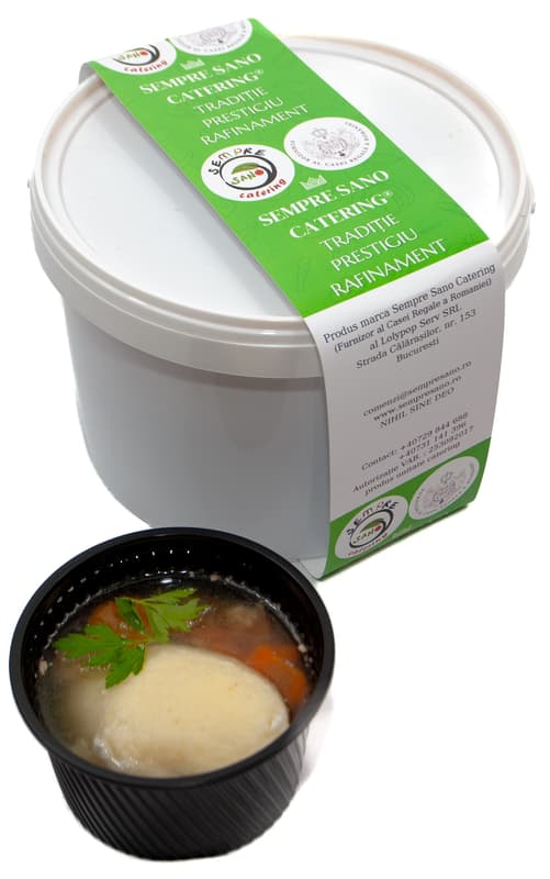 Sempre Sano Turkey Soup with Dumplings for 4-6 servings