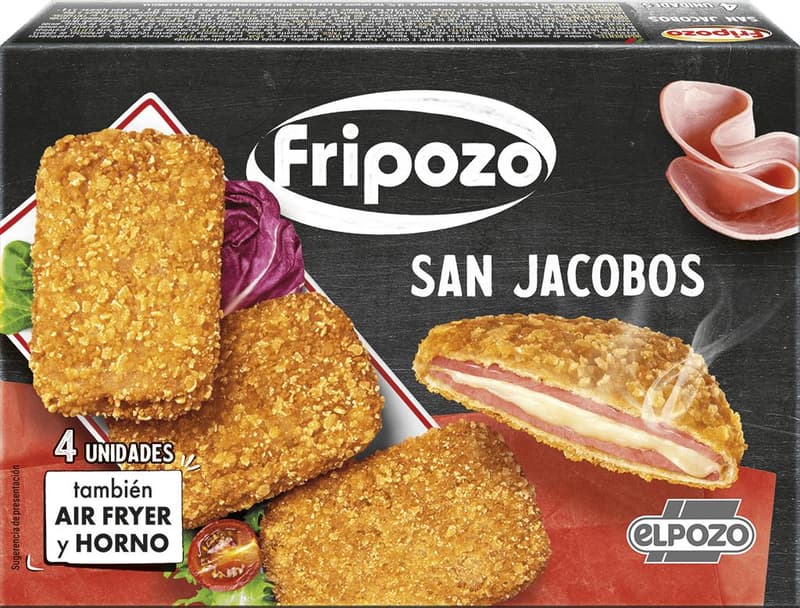 Fripozo San Jacobos Specialty with ham and cheese