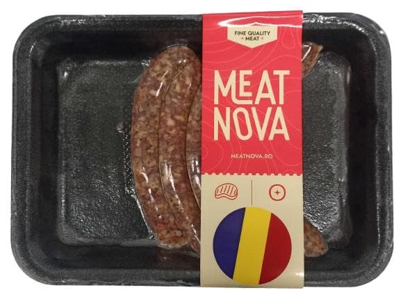 Meat Nova Carnati proaspeti picanti  din carne de vita si miel