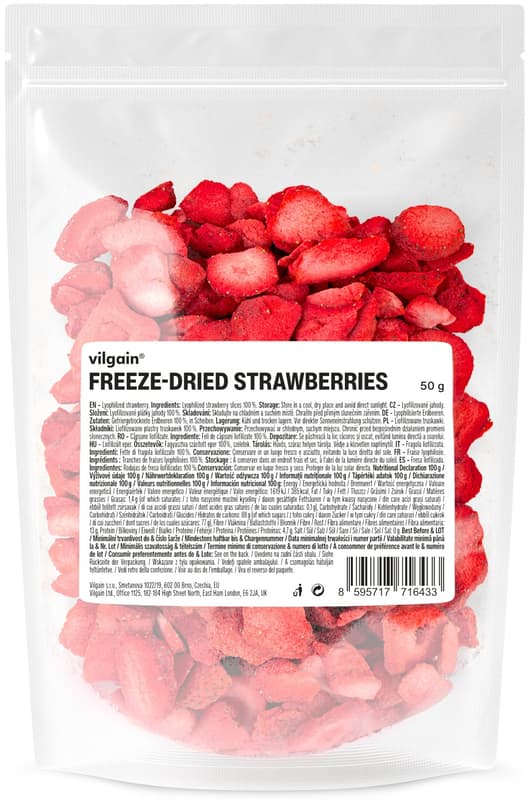 Vilgain Freeze-dried strawberries