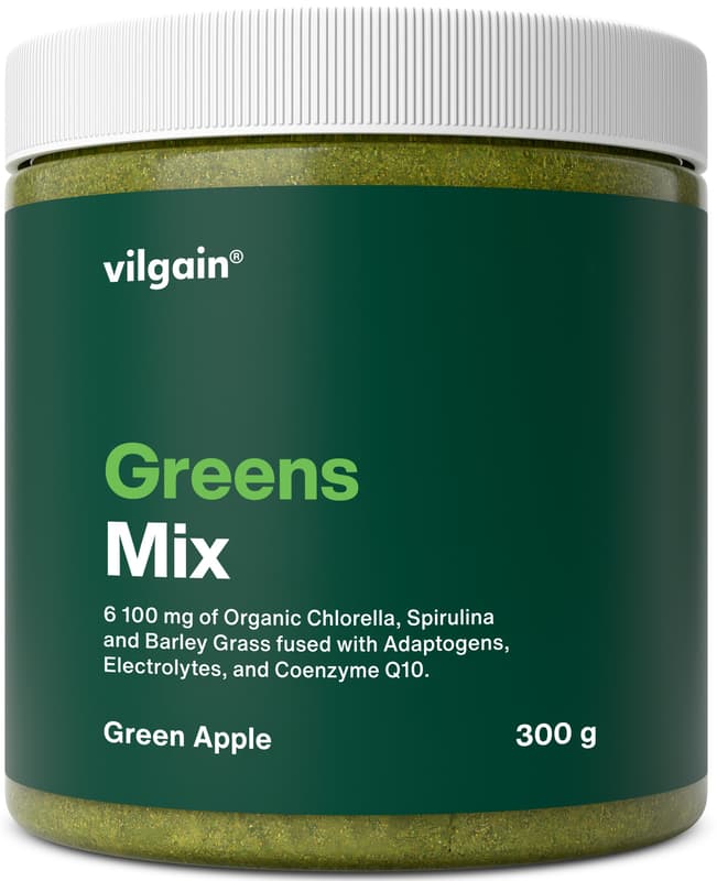 Vilgain Greens Mix mar verde fara cofeina