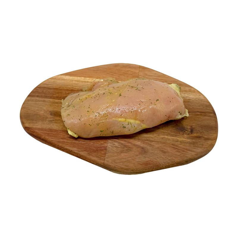 MEAT AND SALT Chicken breast with butter and garlic