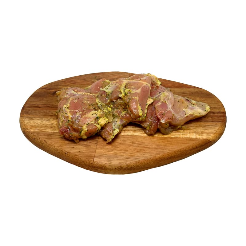 MEAT AND SALT Boneless chicken thighs with butter and garlic