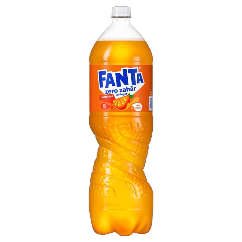 Fanta Portocale Zero Zahar Bautura racoritoare carbogazoasa pet