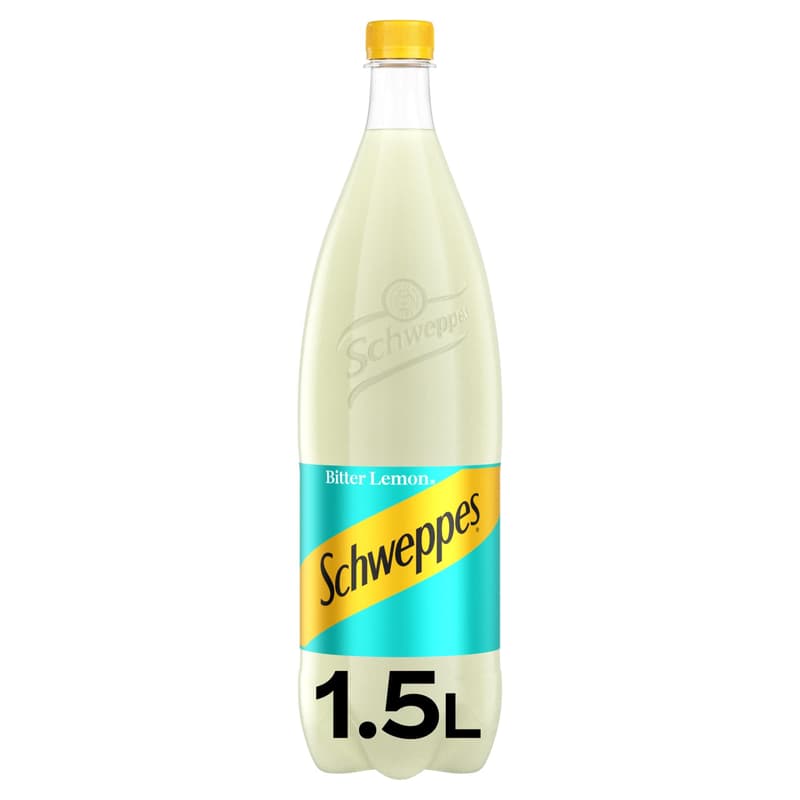 Schweppes Bitter Lemon Carbonated Soft Drink