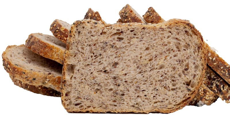 Brutangerie Bread with sourdough and sliced rye