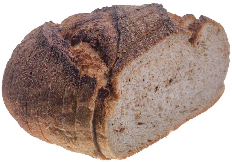 Brutangerie Bread with sourdough and sliced rye