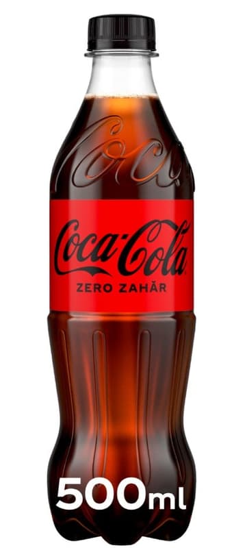 Coca-Cola Zero Soft Drink Carbonated PET Bottle