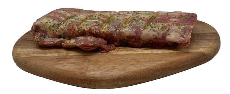 MEAT AND SALT Scaricica with butter and garlic